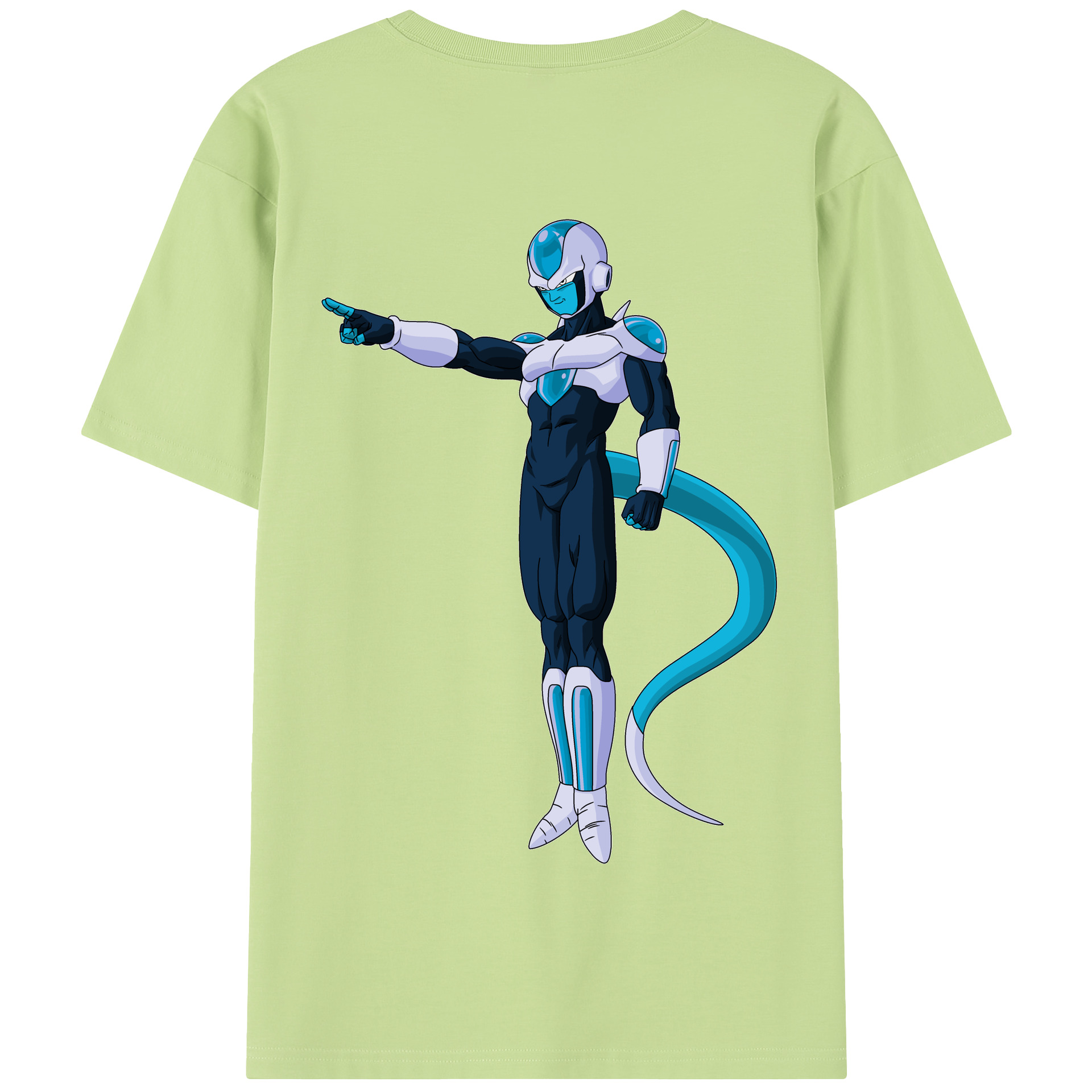 （画像用） ドラゴンボール フリーザ DRAGON BALL Frieza 綿100％半袖Tシャツ（背面プリント）
